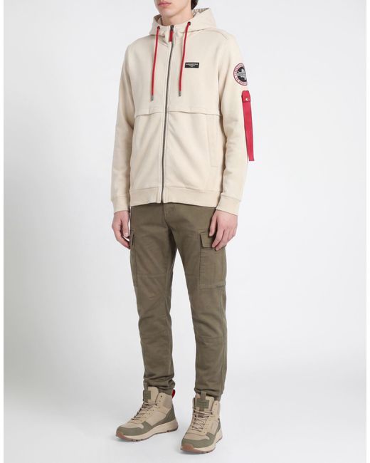 Aeronautica Militare Natural Sweatshirt Cotton for men