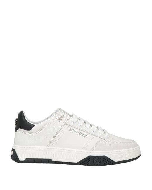 Roberto Cavalli White Trainers for men