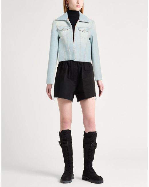 Acne Blue Denim Outerwear Cotton