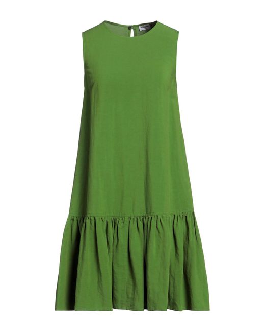 RUE DU BAC Green Mini Dress