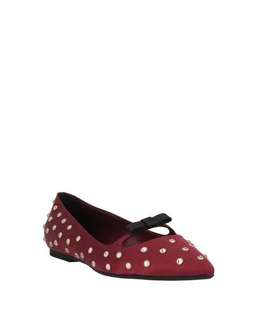 N°21 Red Ballet Flats