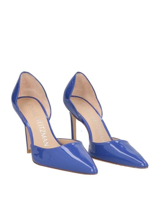 Stuart Weitzman Blue Pumps