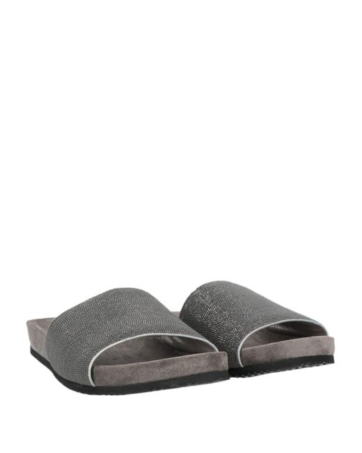 Sandali di Brunello Cucinelli in Gray