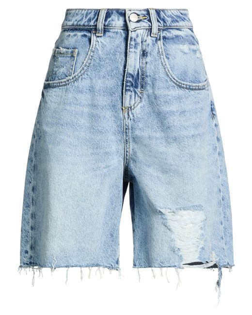 ICON DENIM Blue Denim Shorts