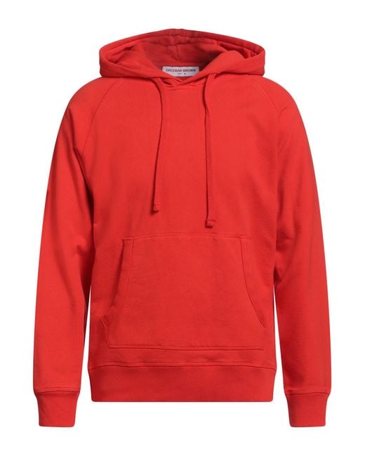 Orlebar Brown Red Sweatshirts for men