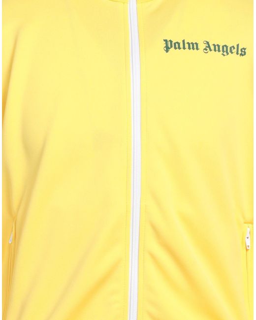 Palm Angels Sweatshirt in Yellow für Herren