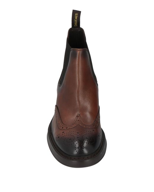 Doucal's Brown Ankle Boots for men
