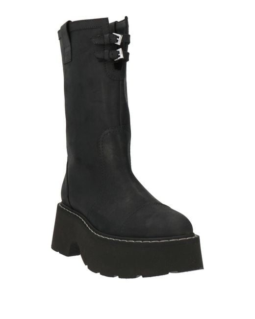 N°21 Black Ankle Boots Leather