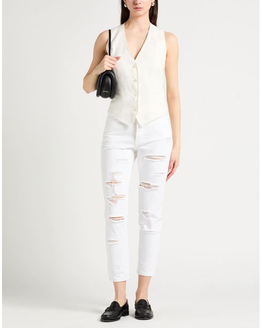 ARMANI EXCHANGE White Jeans