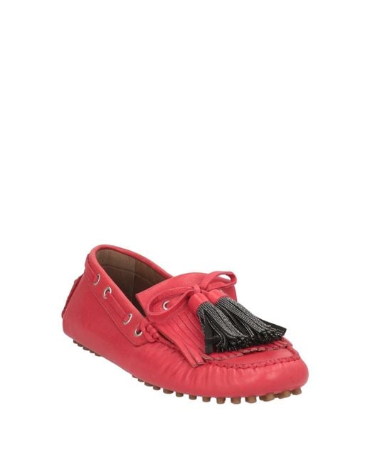 Brunello Cucinelli Red Mokassin