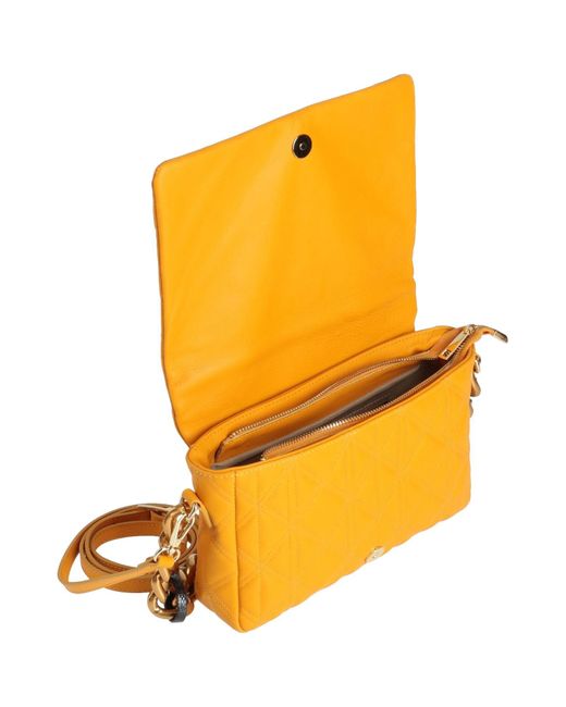 My Best Bags Orange Handbag Soft Leather