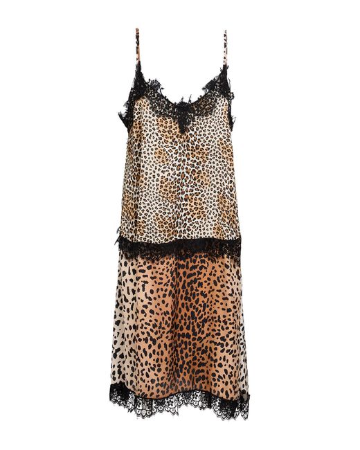 Liu Jo Brown Midi Dress