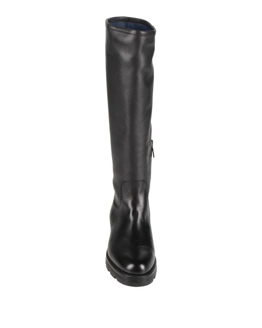 Santoni Black Boots