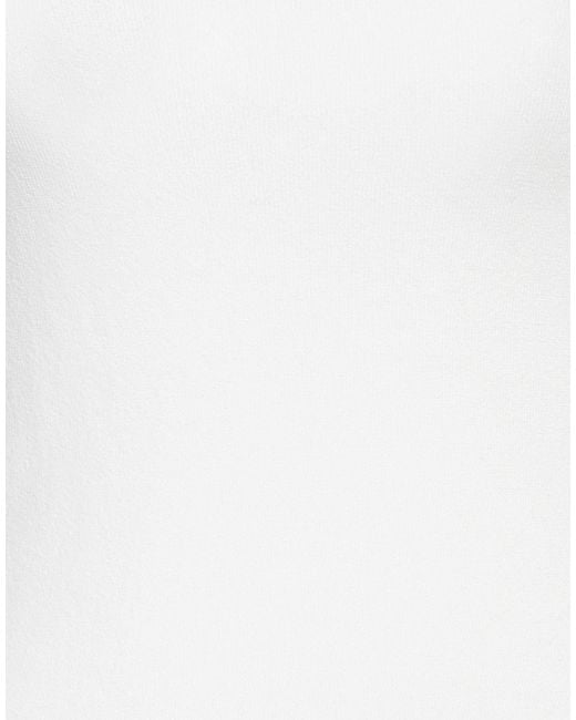 Dondup White Sweater Viscose, Polyamide