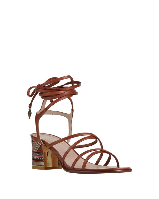 Etro Brown Sandale