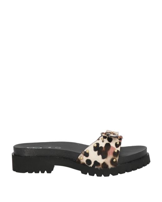 Scholl Black Sandale