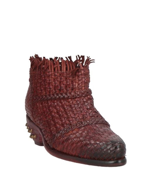 JP/DAVID Purple Stiefelette