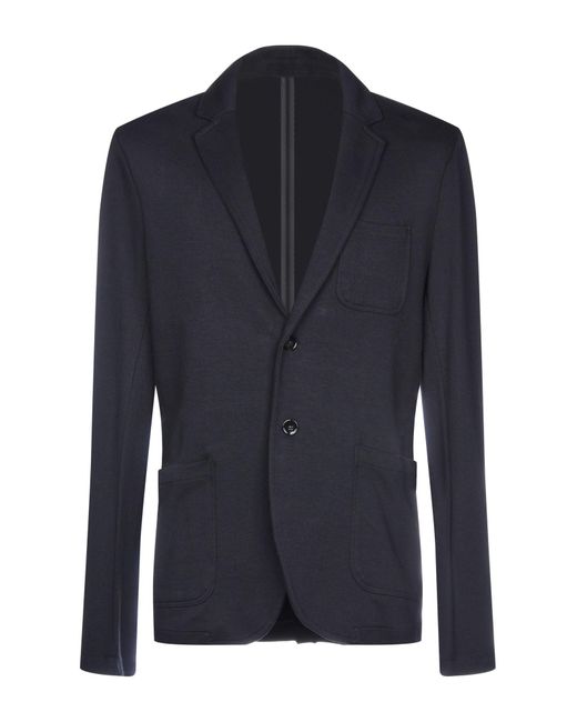 Paolo Pecora Blue Suit Jacket for men