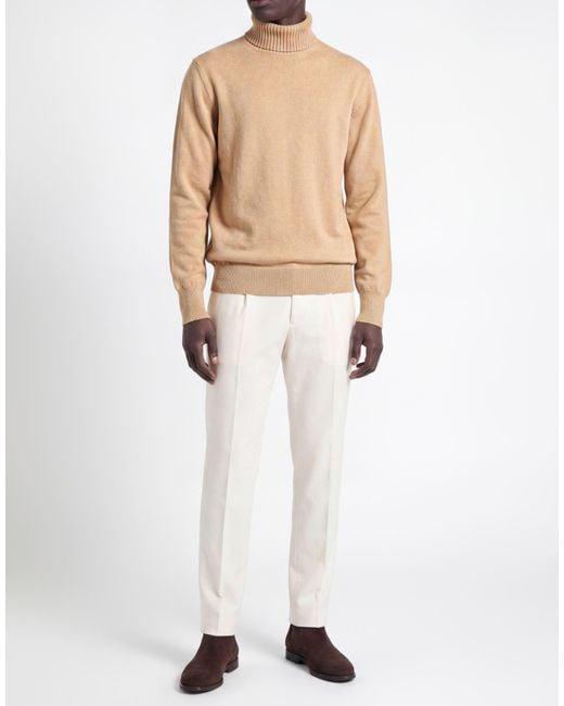 Ballantyne Natural Turtleneck Cashmere for men