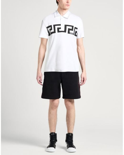 Versace White Polo Shirts for men