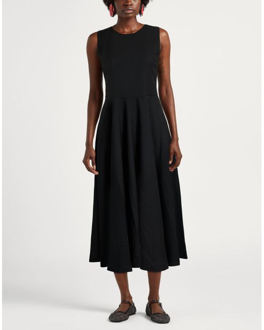 Officine Generale Black Maxi Dress