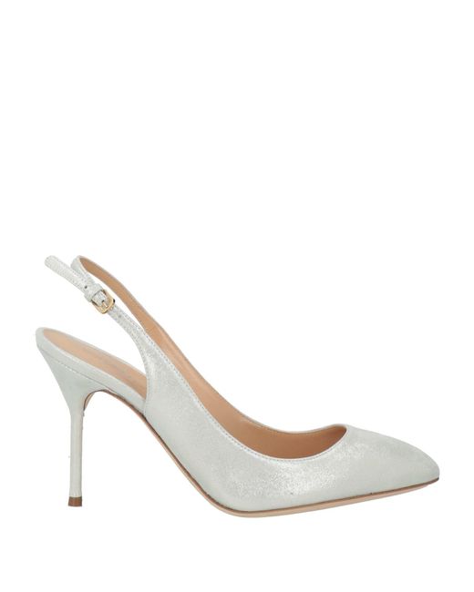Sergio Rossi White Pumps