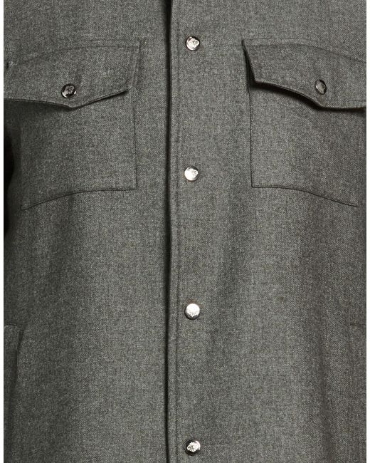 Luigi Borrelli Napoli Gray Jacket for men
