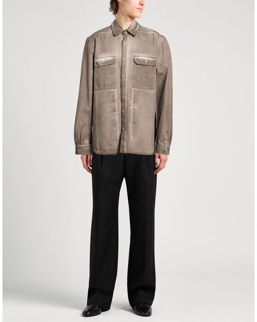 Rick Owens Brown Shirts for men