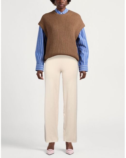 Pantalone di Peserico in Natural