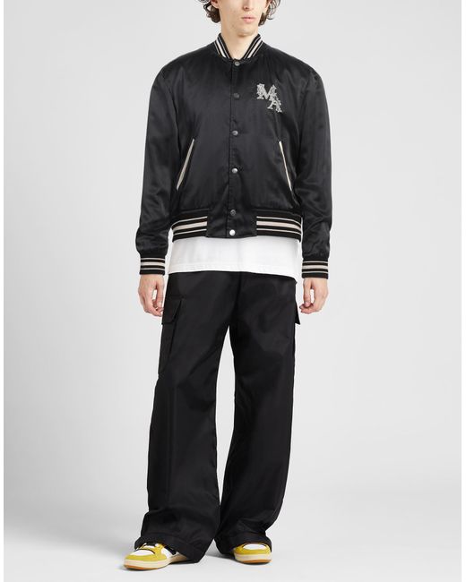 Amiri Black Jacket Polyester for men