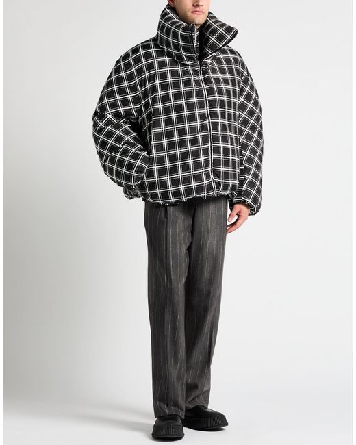 Marni Black Puffer Polyester, Lambskin for men