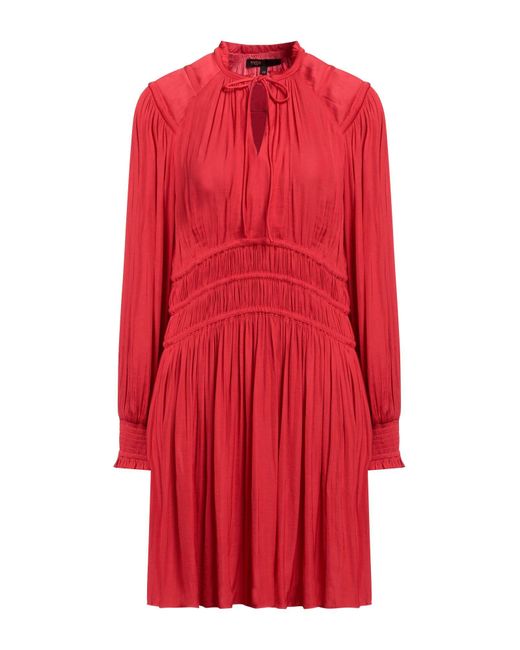 Maje Red Mini Dress