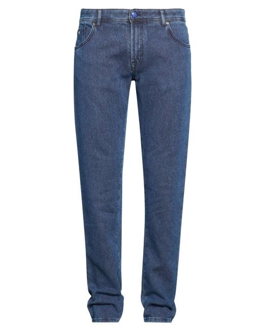 Marco Pescarolo Blue Jeans Cotton, Polyester, Elastane for men