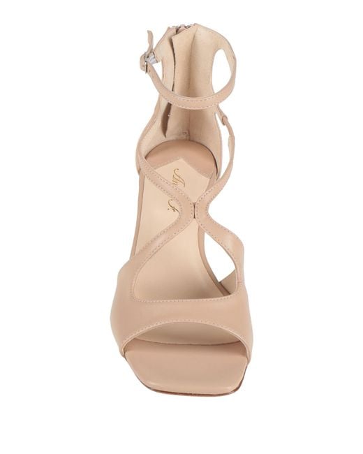 Anna F. Natural Sandals