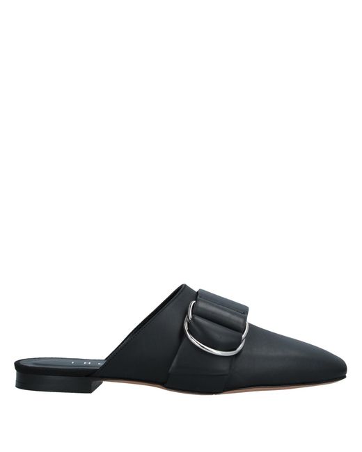 IRO Black Mules & Clogs Soft Leather
