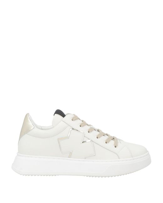 Ixos White Sneakers Leather