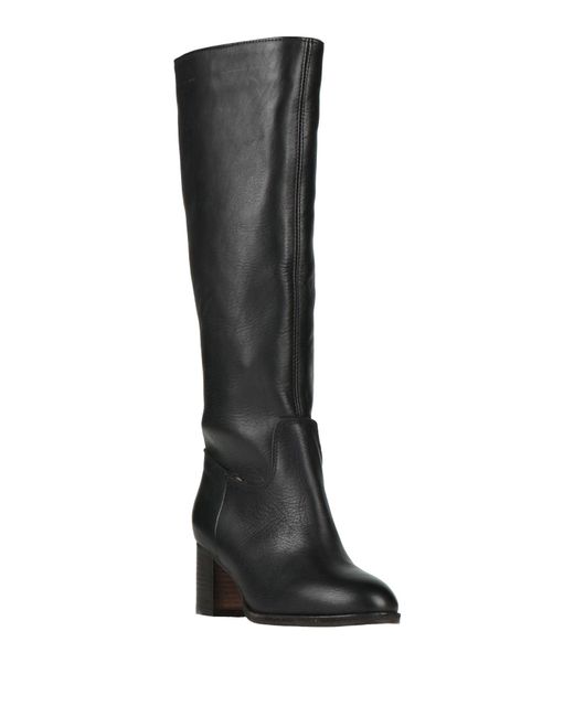 Gianni Crasto Black Boot Leather