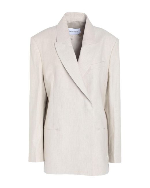 Calvin Klein White Blazer