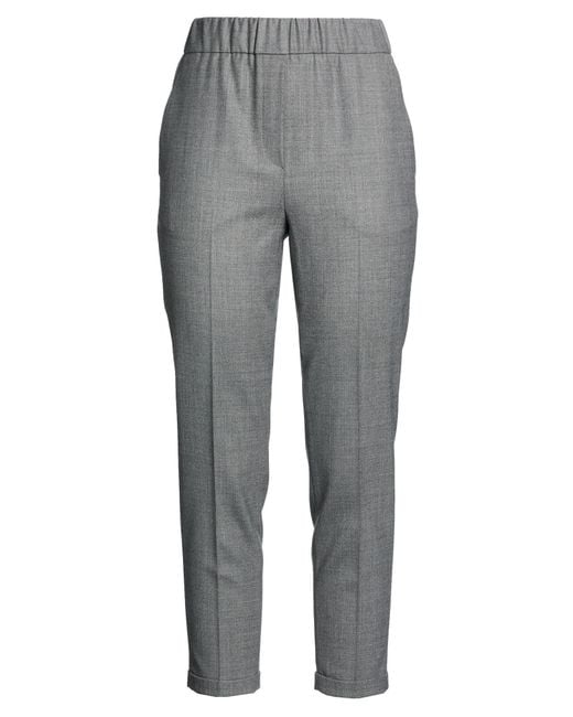 Via Masini 80 Gray Trouser
