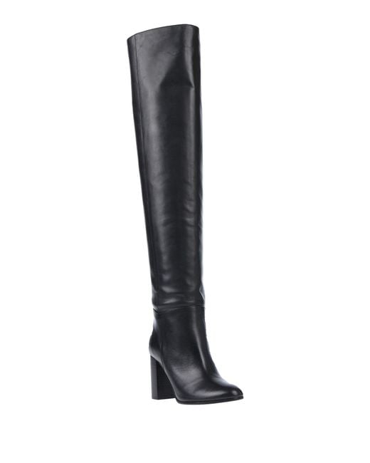 Maje Black Boot Soft Leather