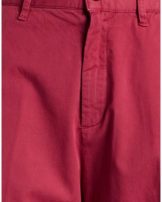 Massimo Alba Red Trouser