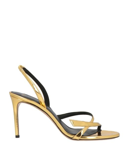 Alexandre Birman Metallic Sandals