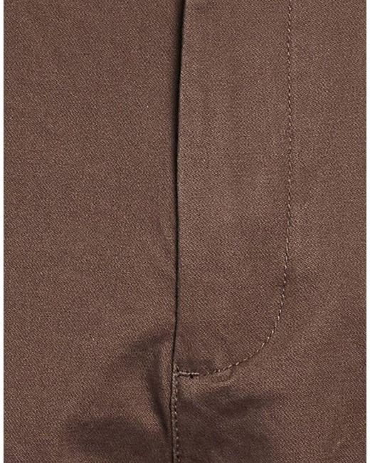ARMANI EXCHANGE Brown Pants Cotton, Elastane for men