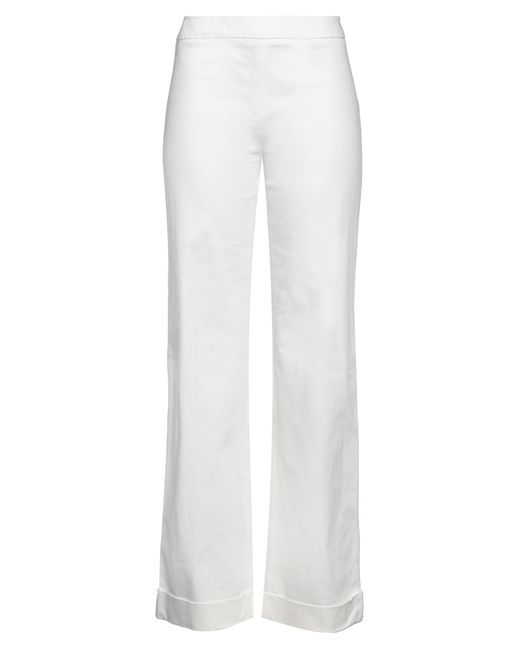 Agnona White Pants