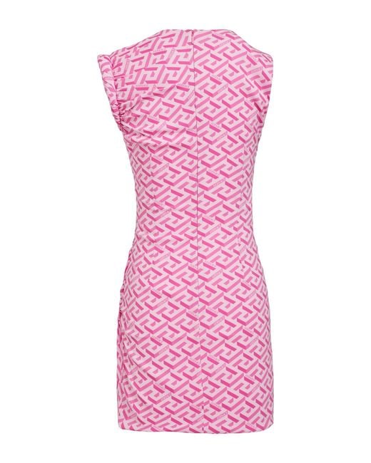 Versace Pink Mini Dress