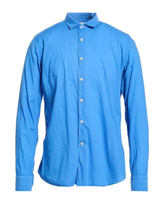 Guglielminotti Blue Shirts for men