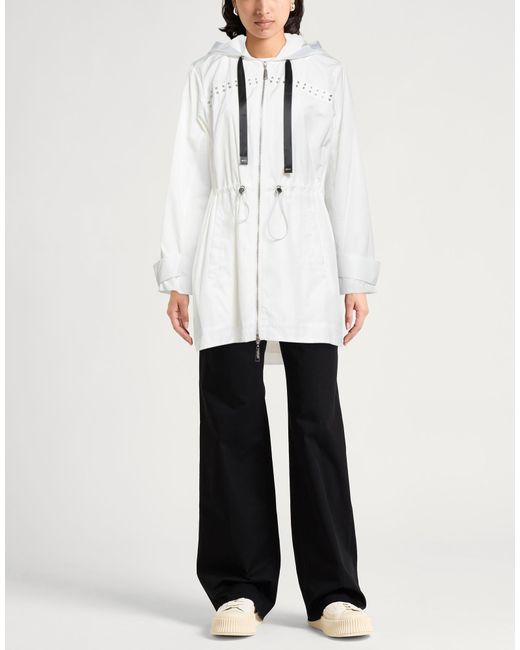 Liu Jo White Overcoat & Trench Coat