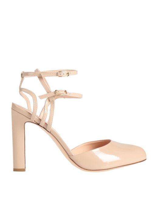 Agl Attilio Giusti Leombruni Natural Blush Pumps Leather