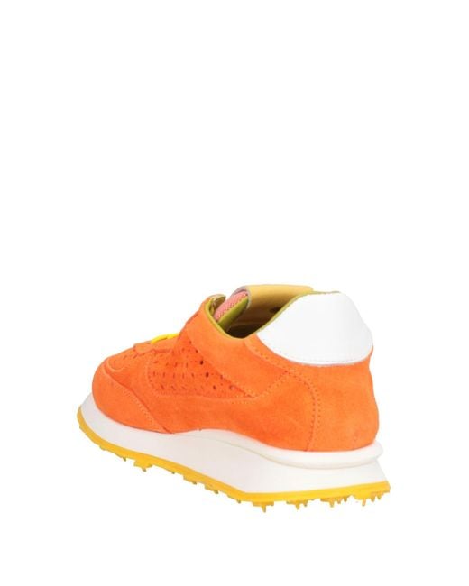 JP/DAVID Orange Trainers