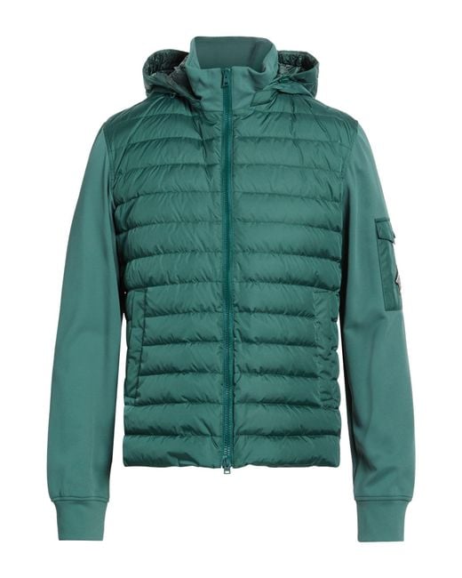 Herno Green Puffers for men